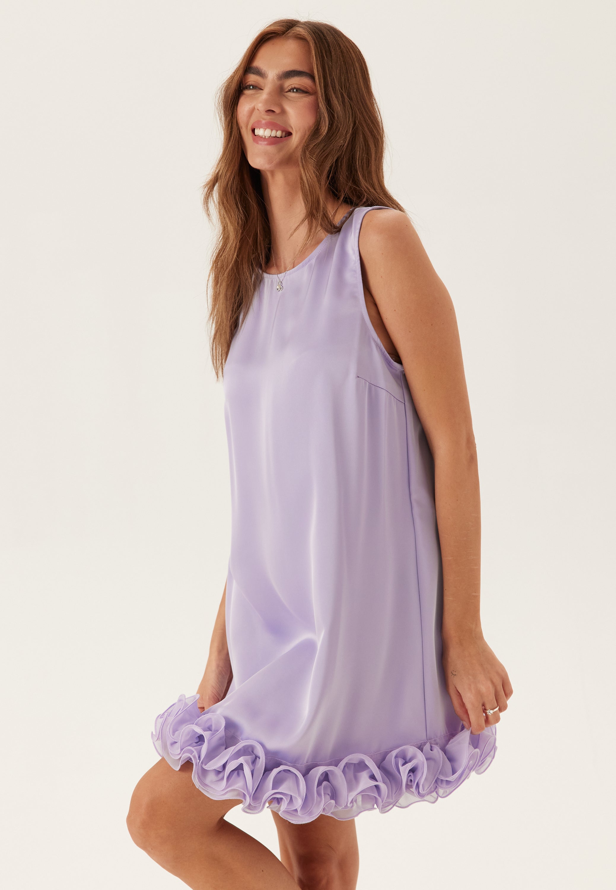 Pieces Pcbeja Sl Short Dress Wvn