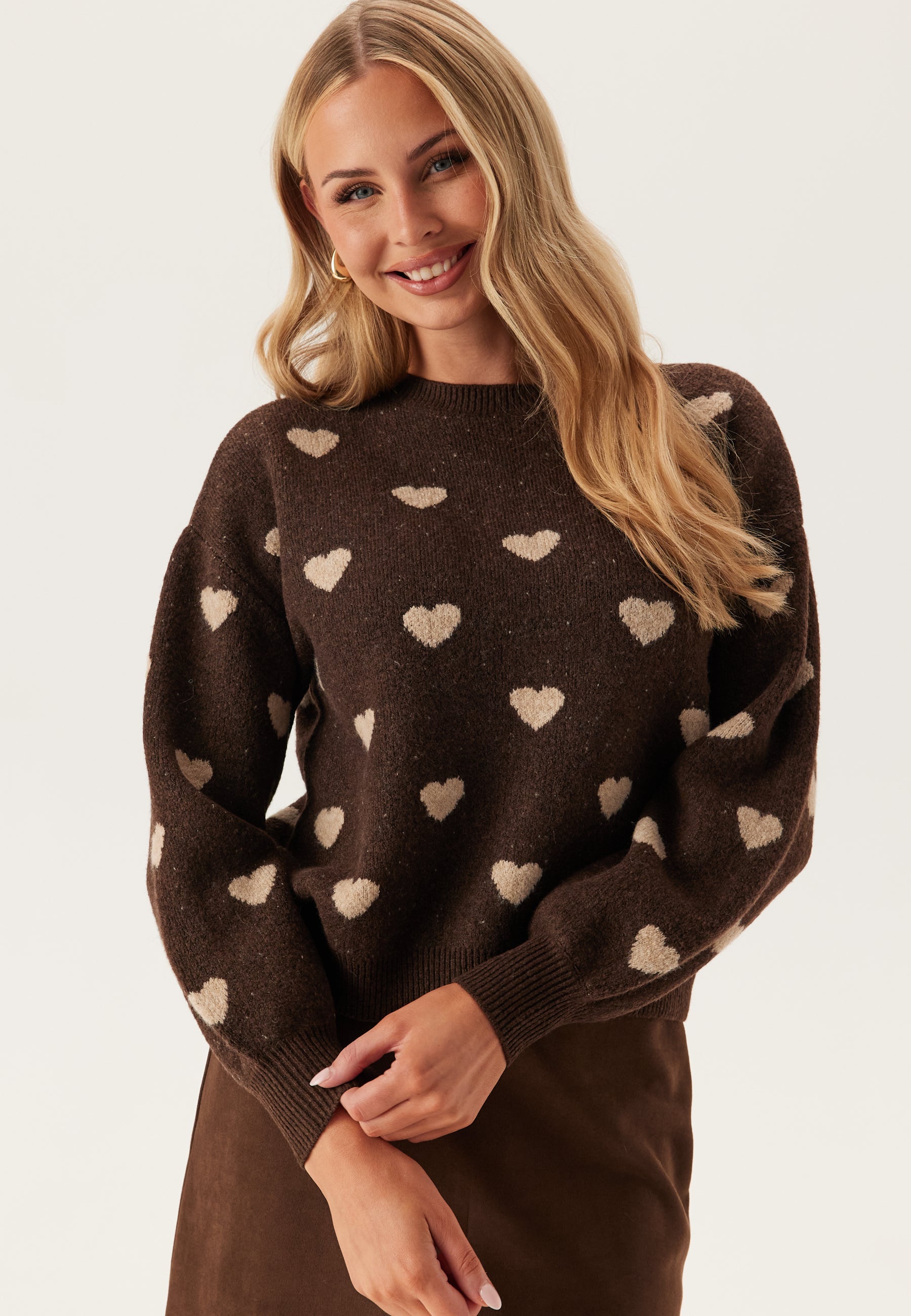 VERO MODA Awheart Ls O-neck Knit