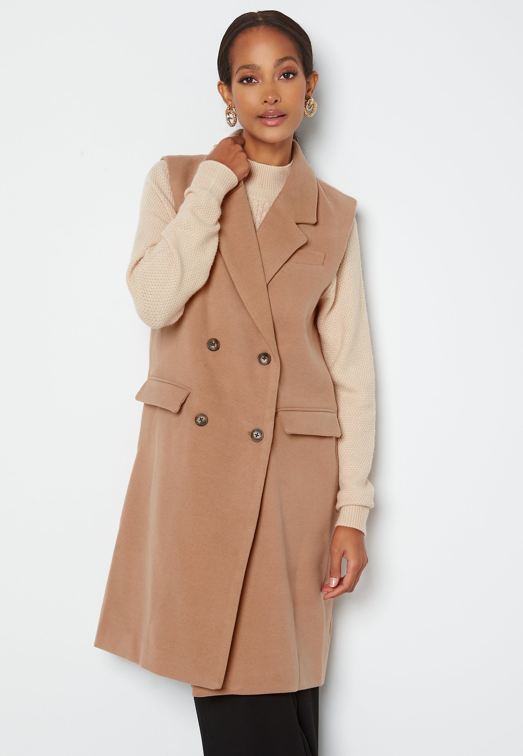 VERO MODA Calakatie Long Waistcoat