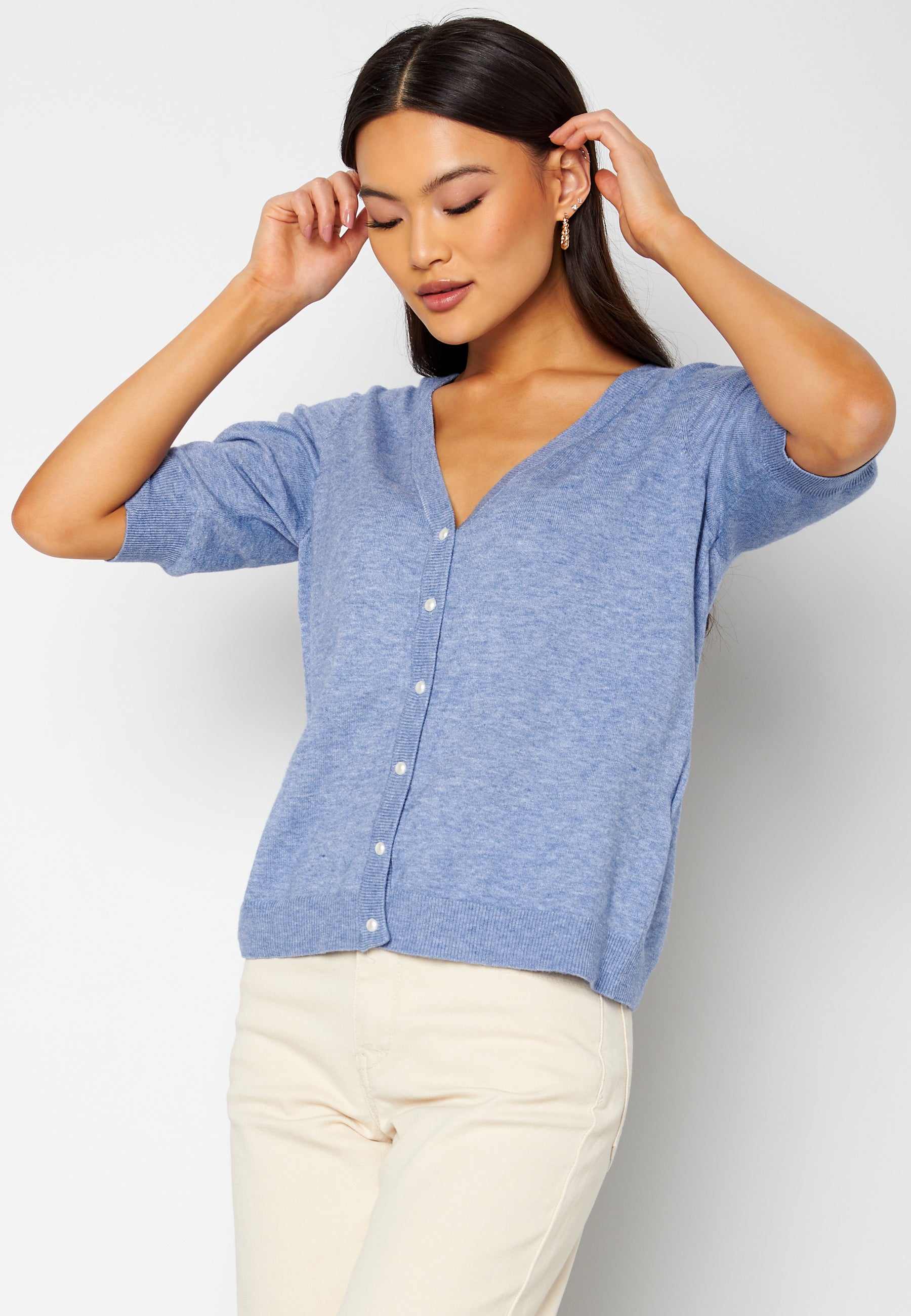 VILA Comfy Rev 2/4 Knit Cardigan
