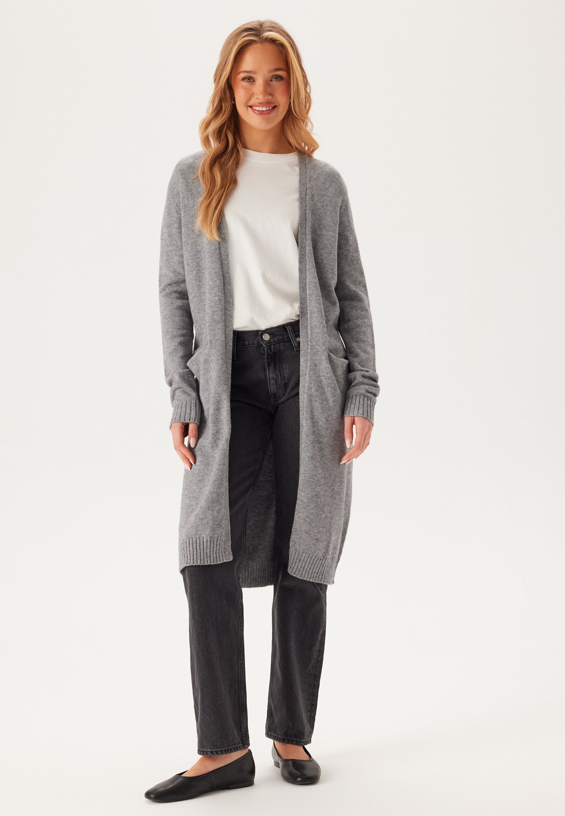 VILA Viril Long Knit Cardigan