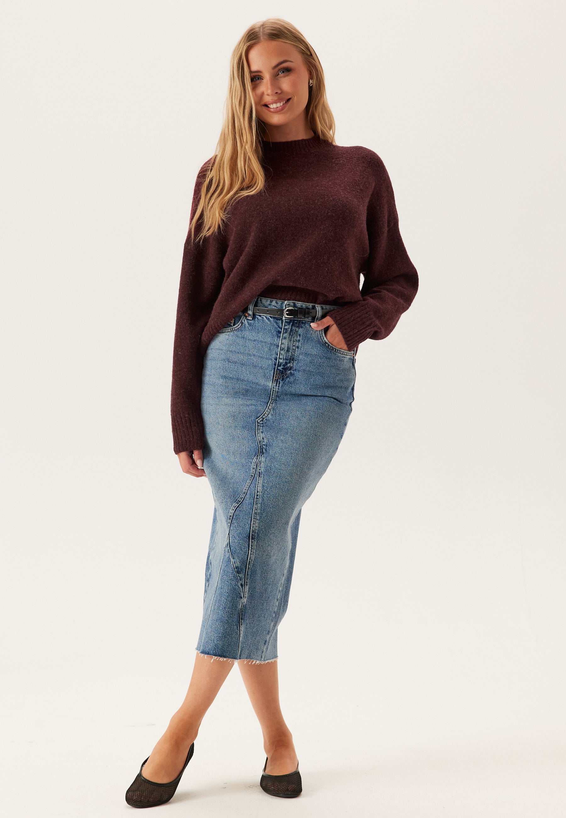 VERO MODA Vmboom Ls O-neck Pullover