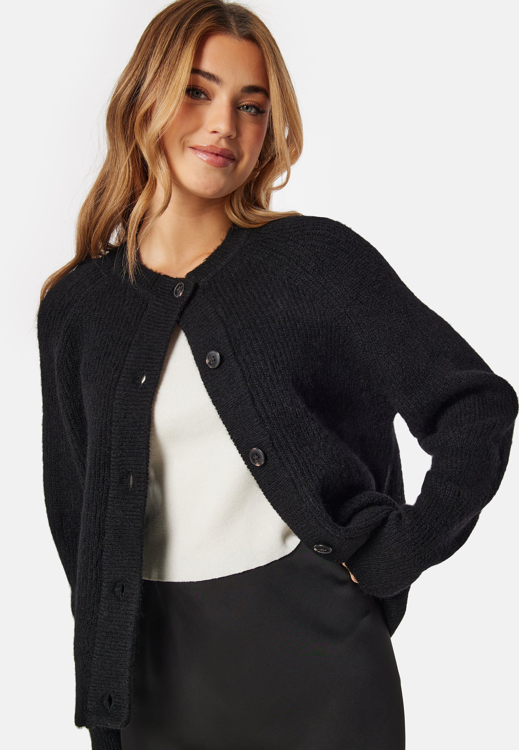 SELECTED Slflulu LS knit short cardigan