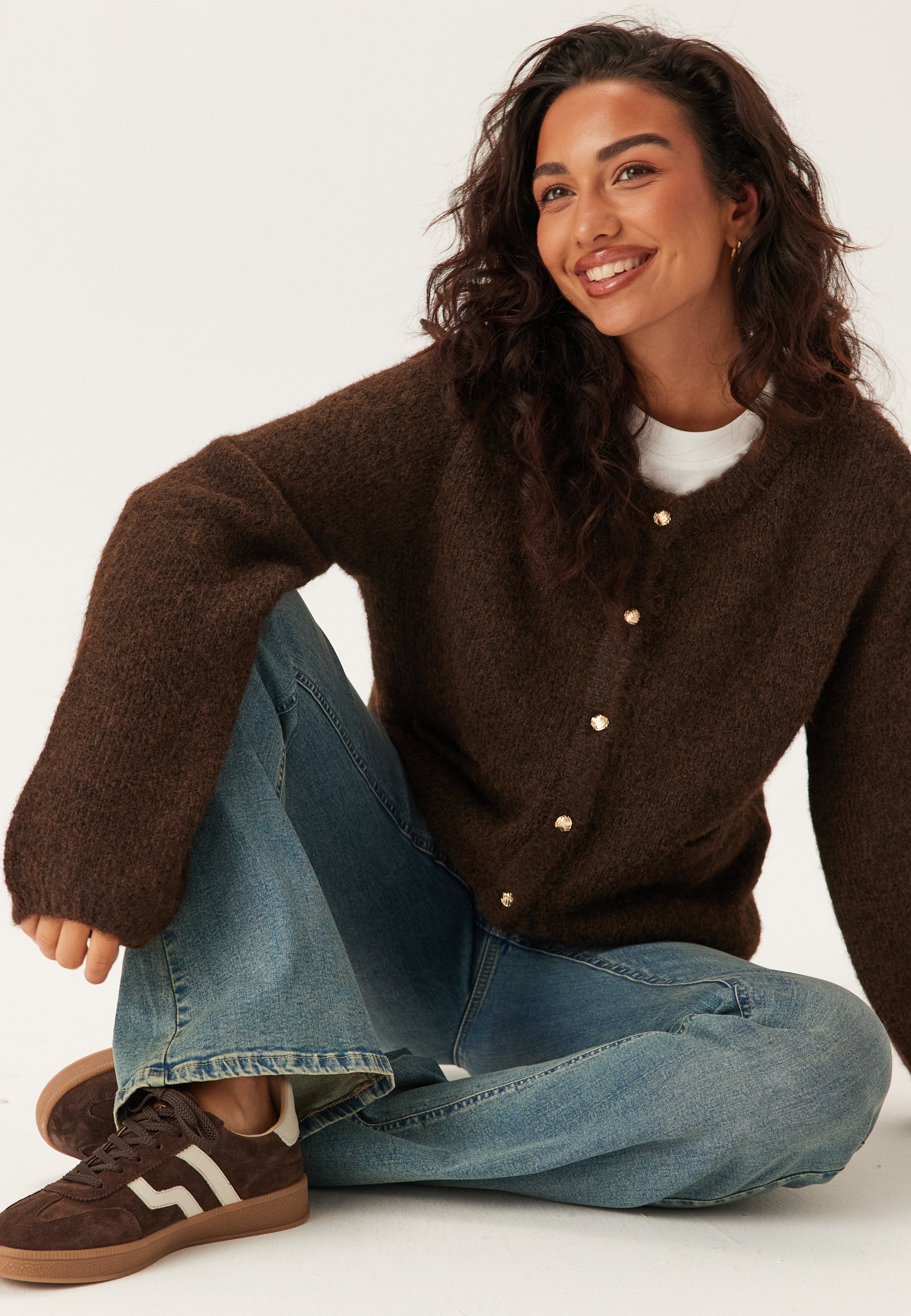 OBJECT Objsaggia Re L/S KNIT CARDIGAN