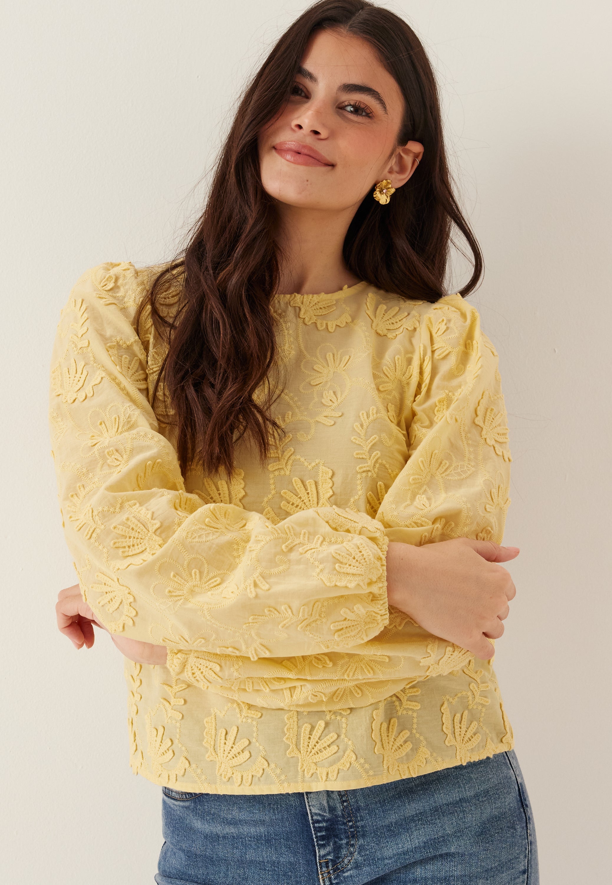 OBJECT Objmya Re L/S TOP NOOS