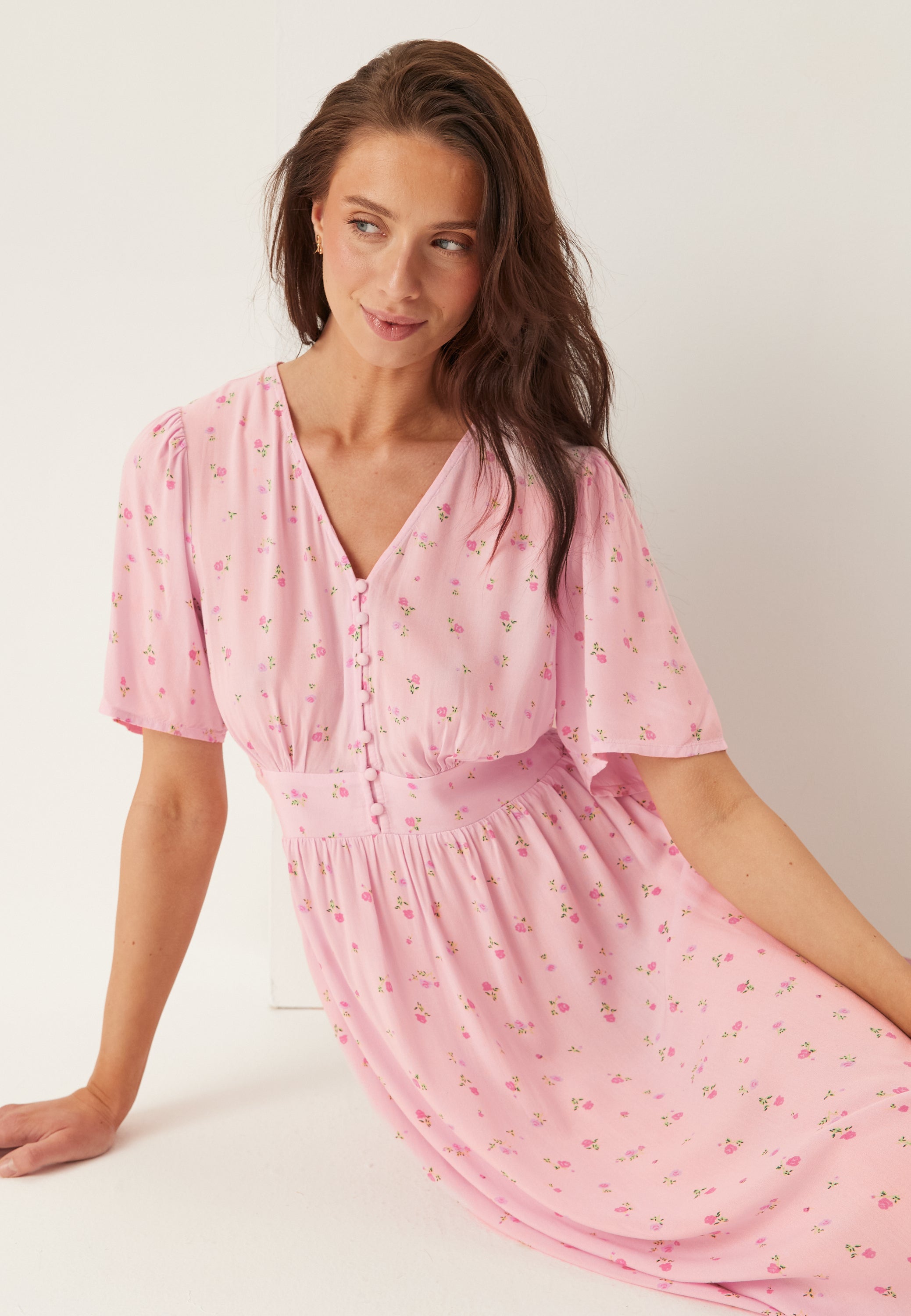 Pieces Tala SS Midi Dress