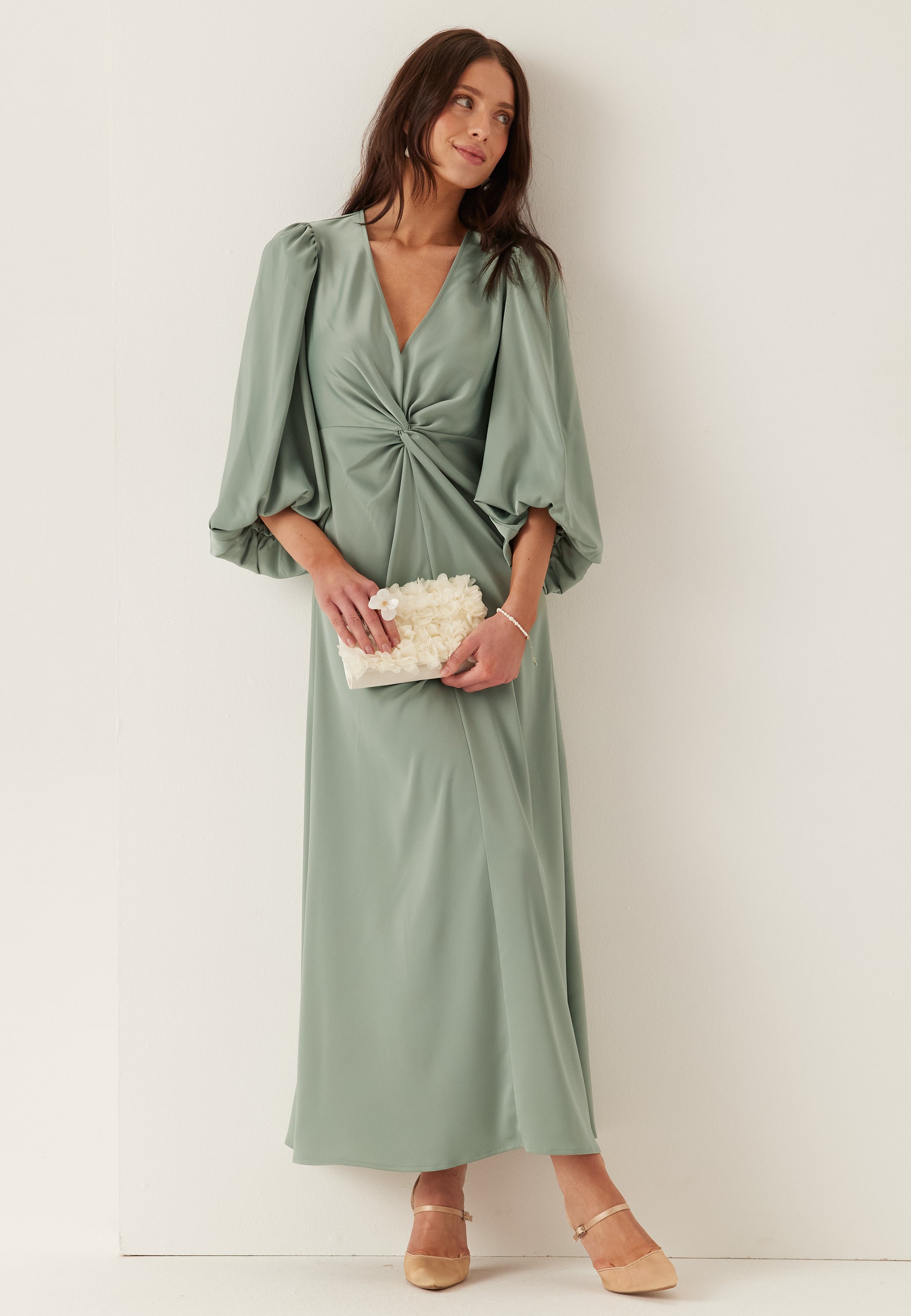 YAS Yasthea Ls Long Dress
