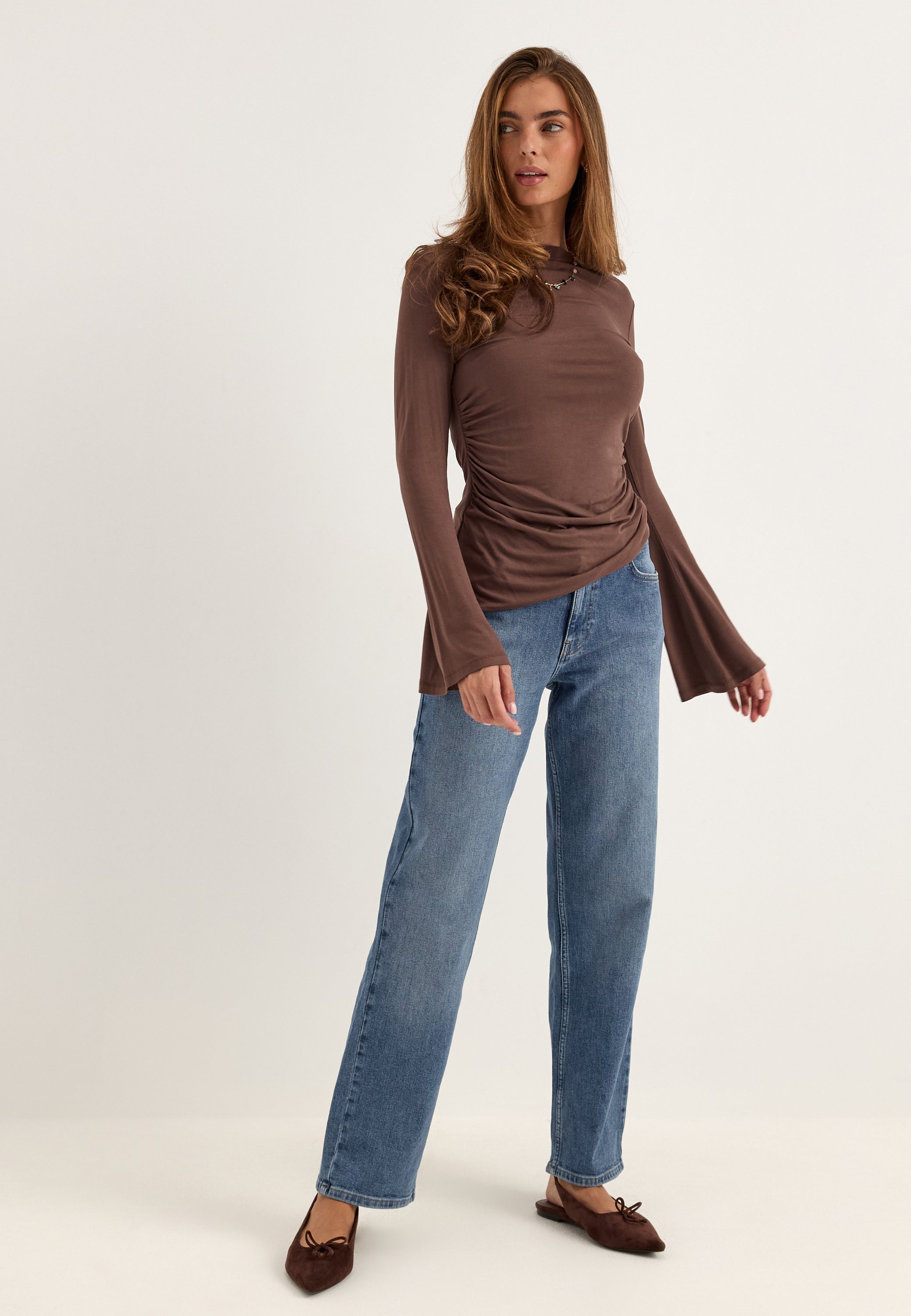 BUBBLEROOM Slim Straight Jeans