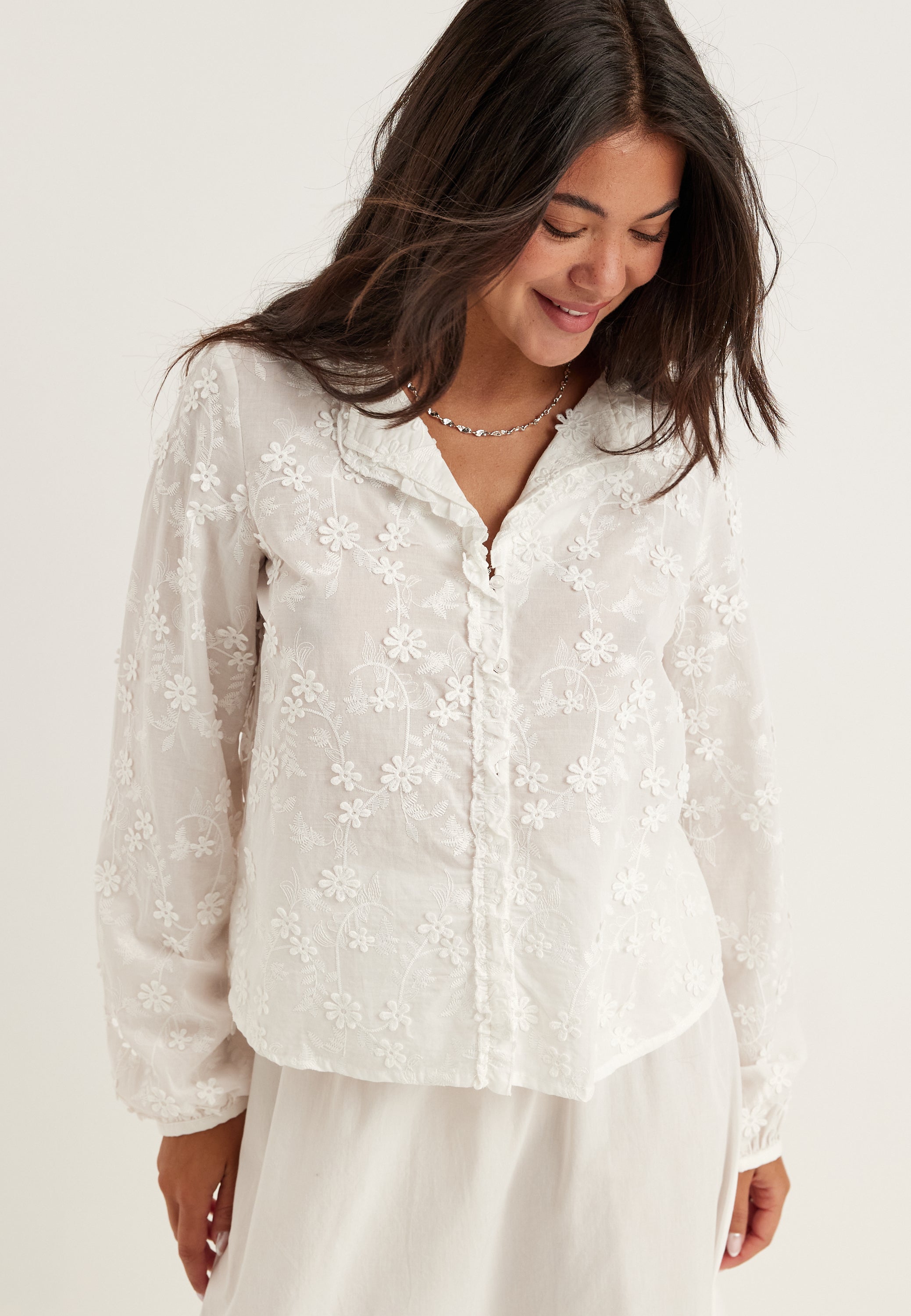 OBJECT Objkarli L/S RE SHIRT NOOS
