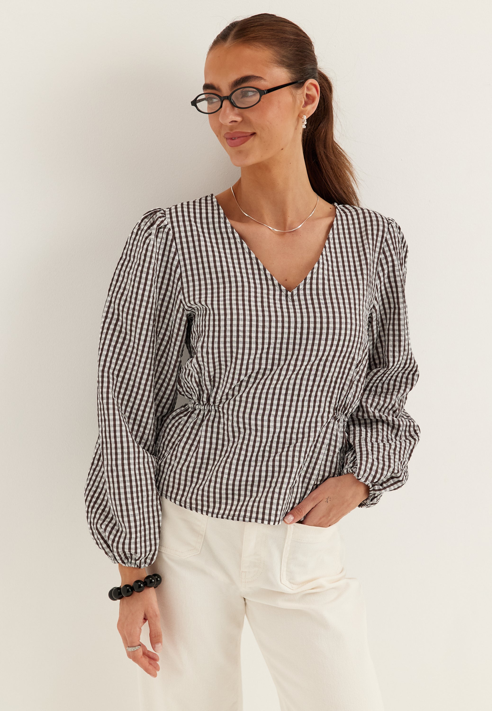 VILA Viterni V-neck L/S TOP