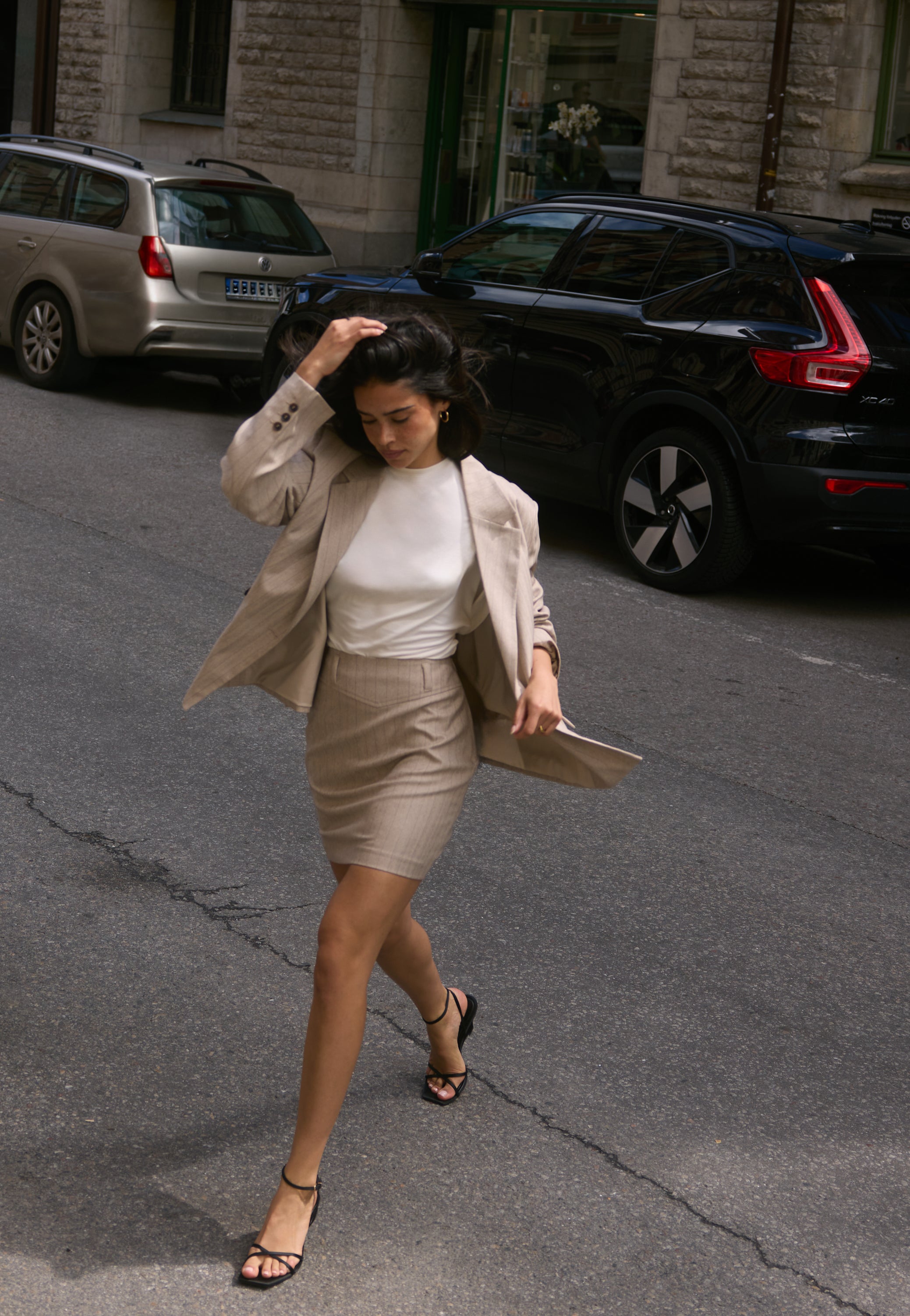 BUBBLEROOM Mini Suit Skirt