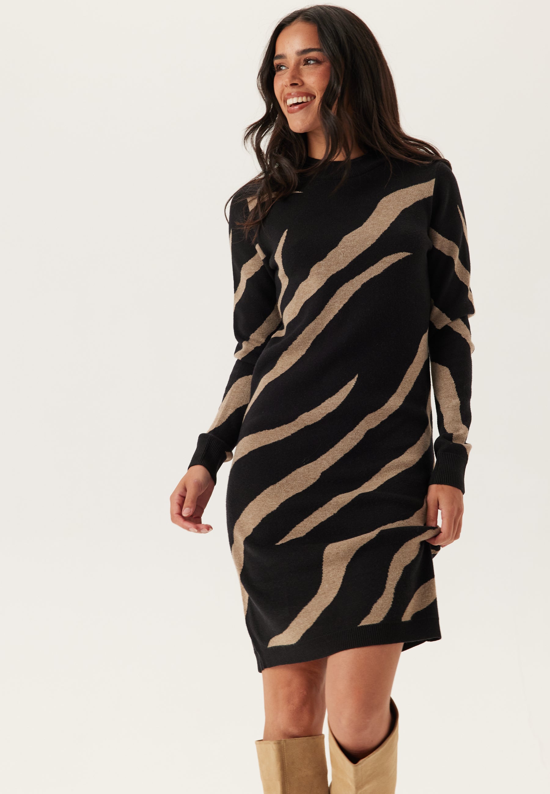 Object Collectors Item Objray L/S Knit Dress