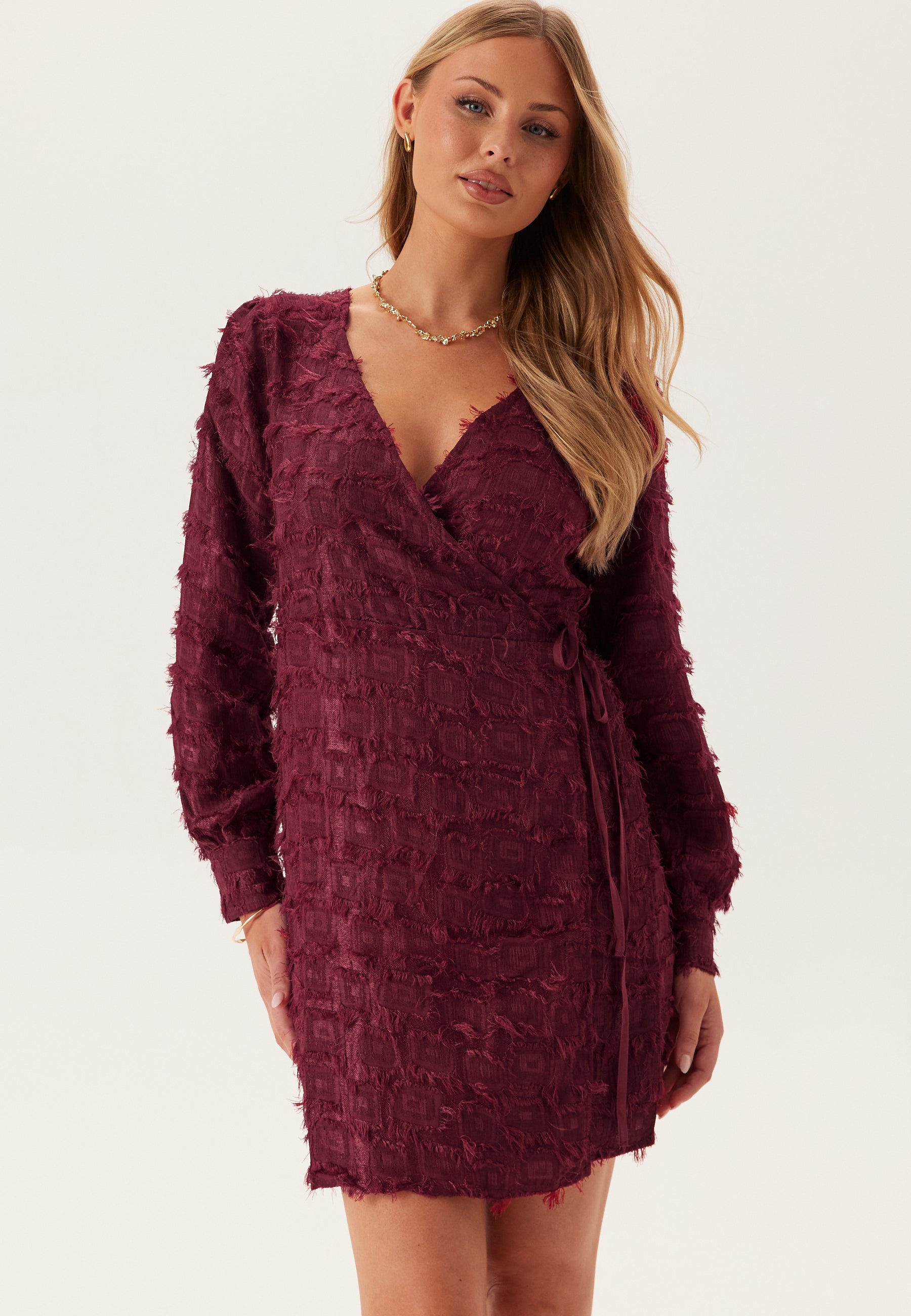 OBJECT Objdaria L/S RE SHORT WRAP DRE