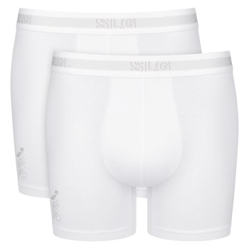 Sloggi 2P SLG Base Short Hvid bomuld Medium Herre