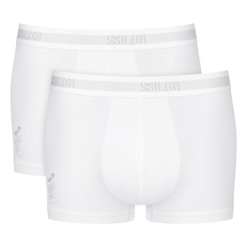 Sloggi 2P SLG Base Trunk Hvid bomuld Large Herre