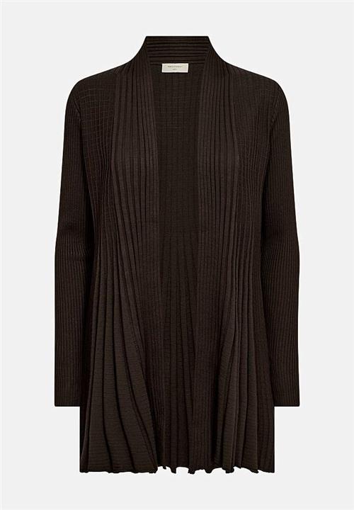 Freequent Lang, ribbet cardigan