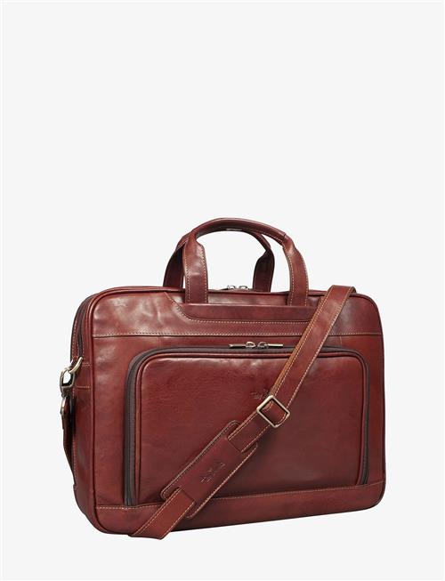 Tony Perotti | 2 Compartment Laptop Briefcase | ONE SIZE