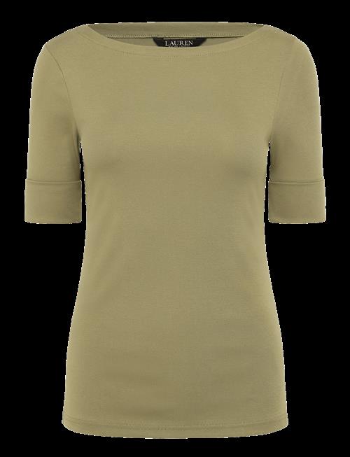 Lauren Ralph Lauren | Stretch Cotton Boatneck Tee
