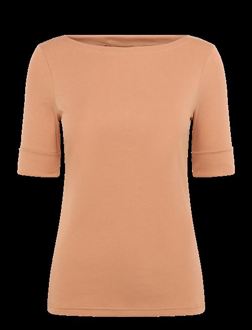 Lauren Ralph Lauren | Stretch Cotton Boatneck Tee | XXL