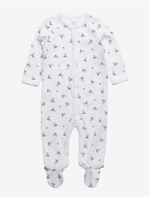 Ralph Lauren Baby | Polo Bear Cotton Coverall | 62-68