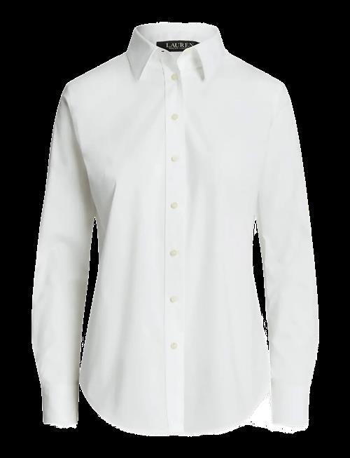 Lauren Ralph Lauren | 50S Strtch Non Iron-Ls Shirt W/ Chst Emb | L