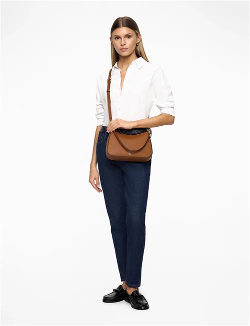 Lauren Ralph Lauren | Crosshatch Leather Medium Danni Bag | ONE SIZE