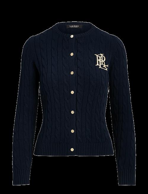 Lauren Ralph Lauren | Cable-Knit Cotton Cardigan | M