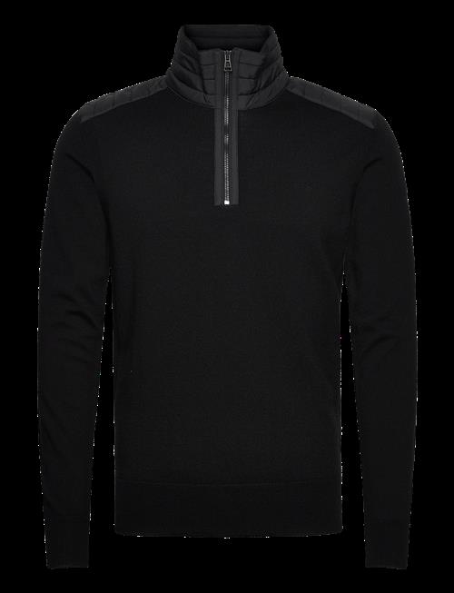 Belstaff | Kilmington Quarter Zip Jumper Washed Navy | L