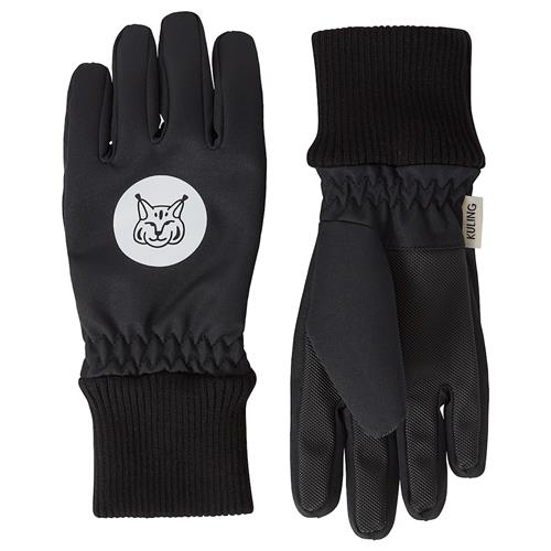 Kuling Mora Skalhandsker Always Black  Always Black 2-4 Y  Sort  2-4 år  Drenge, Piger