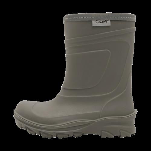 Celavi Thermal Wellies TPR - Embossed Mulled Basil Mulled Basil-32 EU  Grøn  32 EU