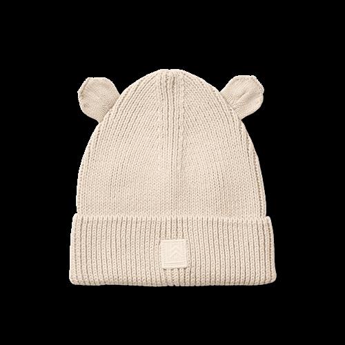 Liewood Gina Beanie Sandy Sandy 6-9 Months  Beige  6-9 måneder  Drenge, Piger