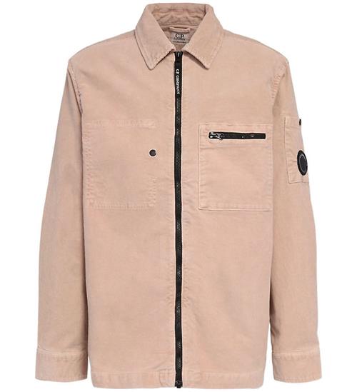 C.P. Company Overshirt - Fløjl - Misty Rose