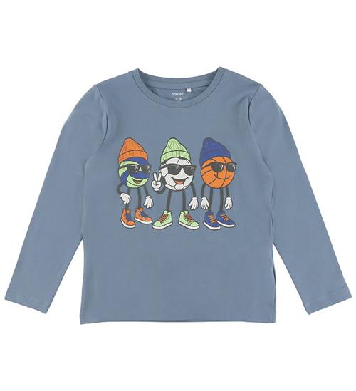 Name It Bluse - NkmVux - Blue Mirage/Cool