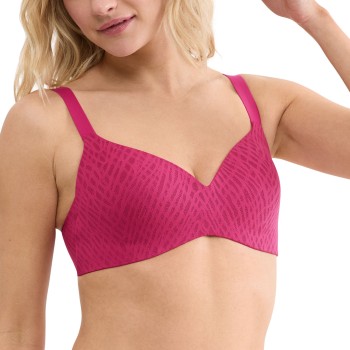Sloggi BH ZERO Feel Bliss T-Shirt Bra Mørkrosa  Medium Dame