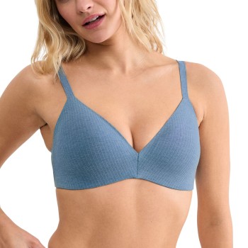 Sloggi BH ZERO Feel Pure Push-Up Bra Lyseblå M+ Dame