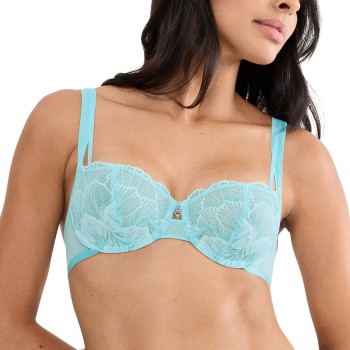 Triumph BH Palina Moonlight Kiss Wired Bra Turkise polyamid E 75 Dame