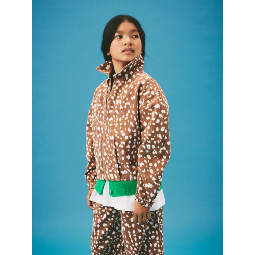 NAME IT Twill Jakke Nini Deer Leather Brown
