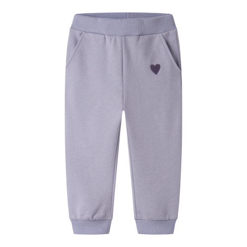 NAME IT Sweatpants Vima Heirloom Lilac Embroidery