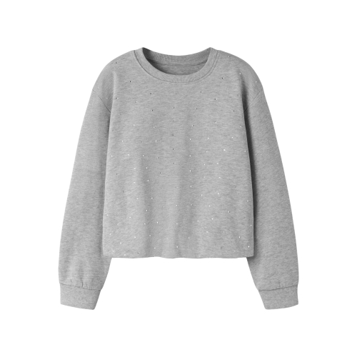 NAME IT Sweatshirt Noluvi Grey Melange
