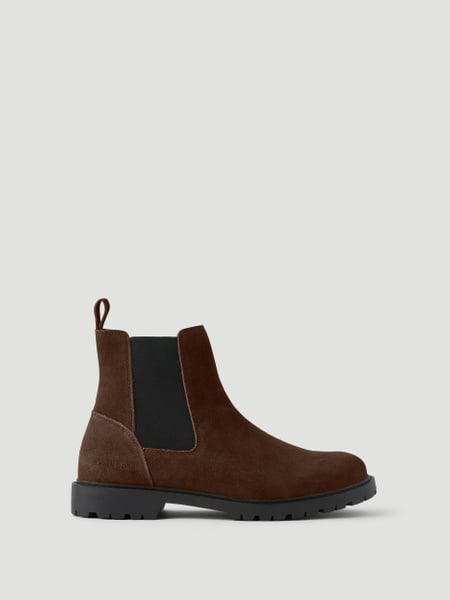 Björn Borg Men's Chelsea Suede Boots Brun, 42