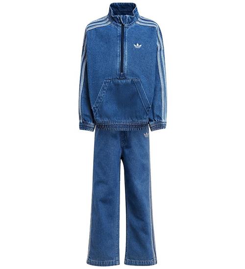 adidas Originals Denim Sæt - Bukser/Bluse - Meblde