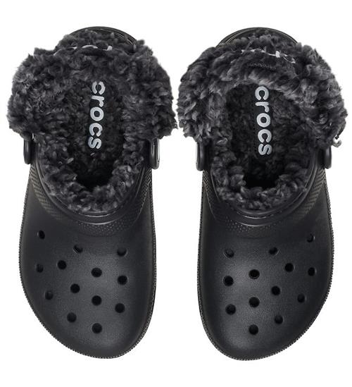 Crocs Sandaler - Classic Fleece Lined Clog T - Black