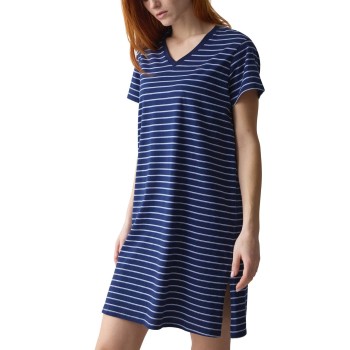 Triumph Nightdresses NDK 08 Mørkblå bomuld 36 Dame