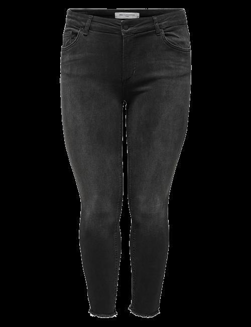 ONLY Carmakoma | Carwilly Reg Ank Skinny Jeans Black Noos | 54 x 32