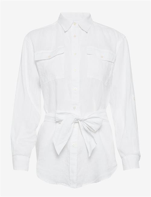 Lauren Ralph Lauren | Relaxed Fit Belted Linen Shirt | XL