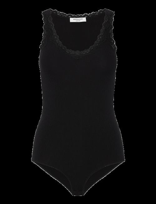 Rosemunde | Silk Bodystocking W/ Lace | M