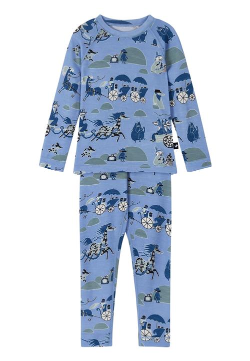 Reima Moomin Trivsam Sæt Med Termoundertøj Airy Blue  Airy Blue 98 cm  Blå  98 cm  Drenge