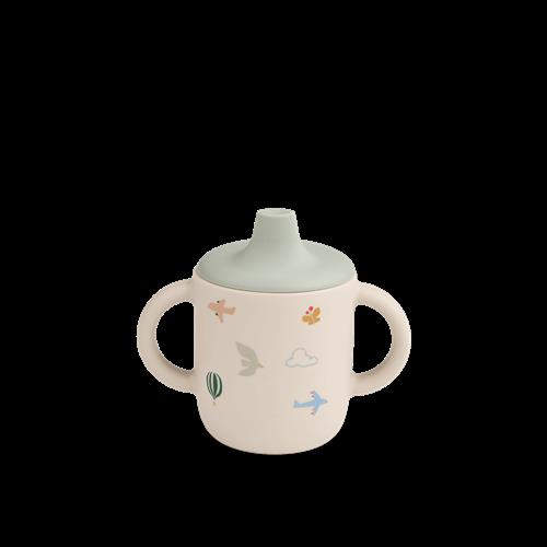 Liewood Neil Sippy Cup Flying Sandy Flying Sandy One Size  Beige  One Size  Drenge, Piger