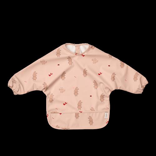 Liewood Merle Printed Cape Bib Wild Child Rosey Wild Child Rosey One Size  Lyserød  One Size  Piger