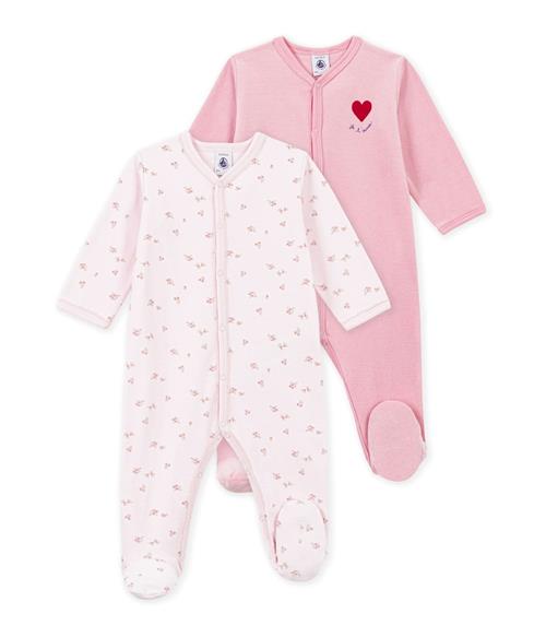 Petit Bateau 2-pc Baby Sleepsuit Variante 1 Variante 1 3 Months  Creme  3 måneder